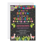 Invitation d'anniversaire de trois Esta