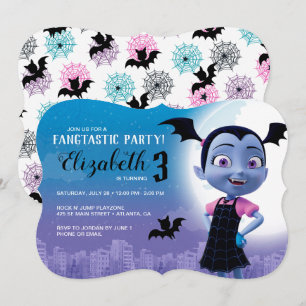 Invitation d'anniversaire de Vampirina