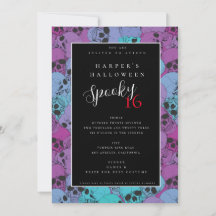 Invitation d'anniversaire d'Halloween
