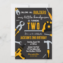 Invitation d'anniversaire du constructeur, Handyma