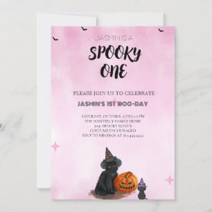 Invitation d'anniversaire éffrayant un Halloween