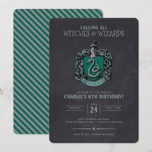 Invitation d'anniversaire Harry Potter   Tableau S