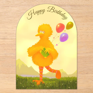 Invitation d'anniversaire Joyeux Grand Oiseau