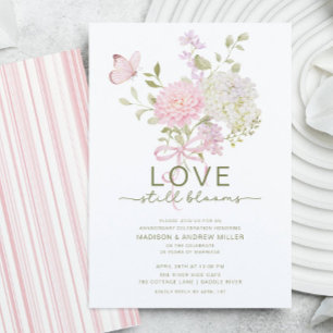 Invitation d'anniversaire Love Still Blooms