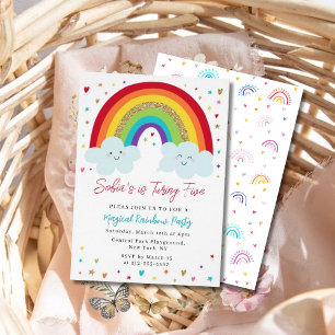Invitation d'anniversaire Magique pour Enfants Arc