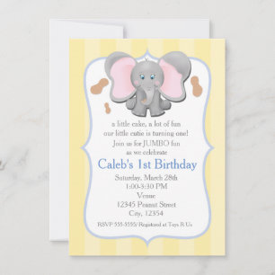 Invitation d'anniversaire ou de shower pour bébé é