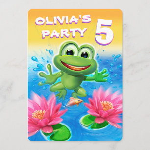 Invitation d'anniversaire personnalisable pour la 