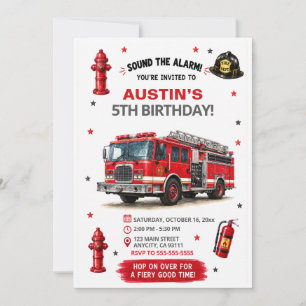 Invitation d'anniversaire personnalisée pour enfan