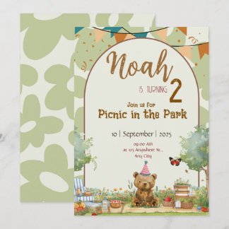 Invitation d'anniversaire personnalisée pour un pi