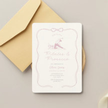 Invitation d'anniversaire pilates et prosecco tout