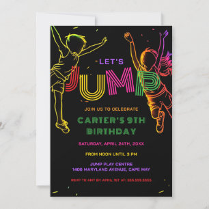 Invitation d'anniversaire pour enfants de fête sau