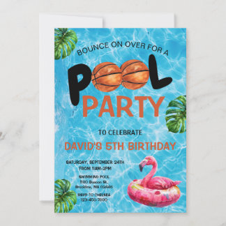 Invitation d'anniversaire pour enfants pour une fê