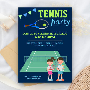 Invitation d'anniversaire pour enfants pour une fê