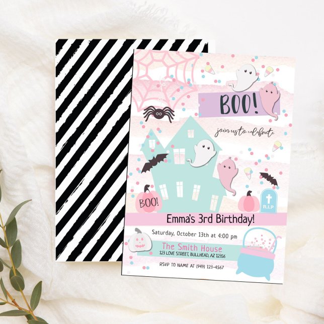 Invitation d'anniversaire pour enfants sur le thèm (Créateur téléchargé)