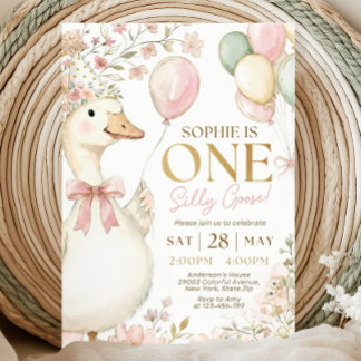 Invitation d'anniversaire pour fille avec un ruban