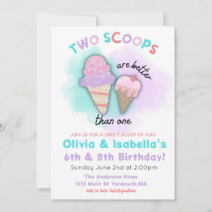 Invitation d'anniversaire pour frères et sœurs, Do