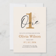 Invitation d'anniversaire pour garçon et bébé