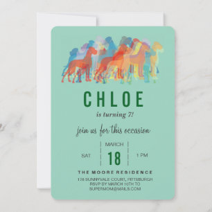 Invitation d'anniversaire pour Grand Danois