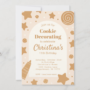 Invitation d'anniversaire pour la décoration de co