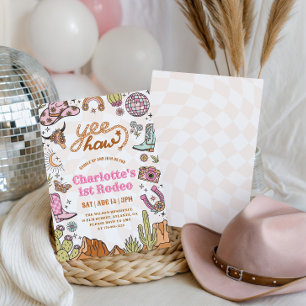 Invitation d'anniversaire pour le 1er Rodéo de Fil