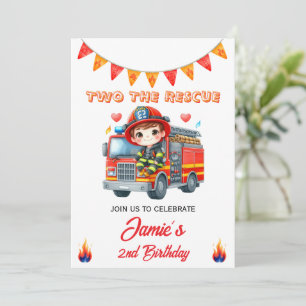 Invitation d'anniversaire pour le 2e anniversaire