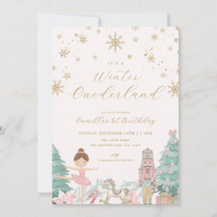 Invitation d'anniversaire pour le premier annivers