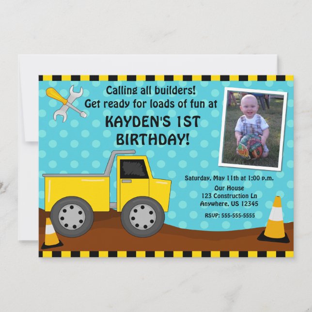 Invitation d'anniversaire pour les enfants de cons (Devant)