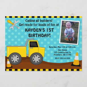 Invitation d'anniversaire pour les enfants de cons