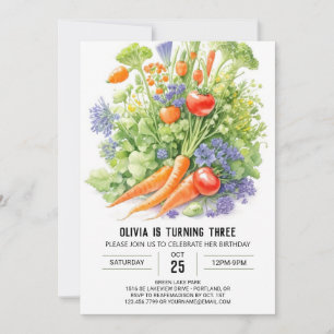 Invitation d'anniversaire pour les enfants d'une r