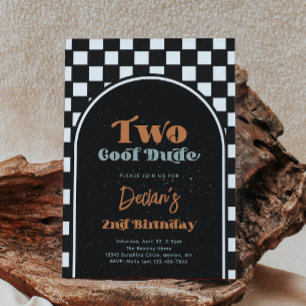 Invitation d'anniversaire pour TWO Cool Dude   Ska