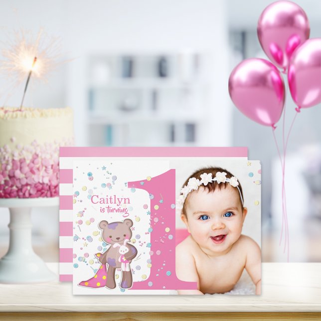 Invitation d'anniversaire pour un bébé qui devient (Créateur téléchargé)