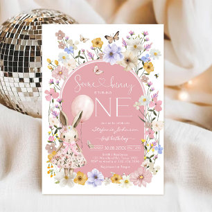 Invitation d'anniversaire pour un premier 1er anni
