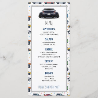 Invitation d'anniversaire pour voiture 350Z | R ab
