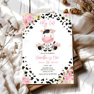Invitation d'anniversaire Sainte Vache