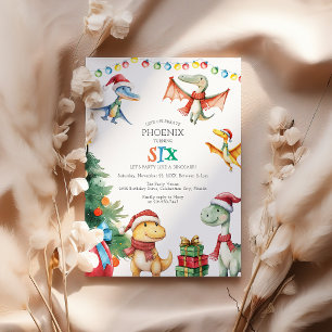 Invitation d'anniversaire sixième pour les enfants