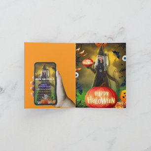 Invitation d'anniversaire Spooktacular Halloween