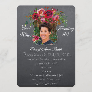 Invitation d'anniversaire surprise - Femmes # Anni