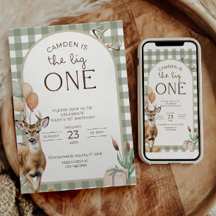 Invitation d'anniversaire The Big One Deer pour ga