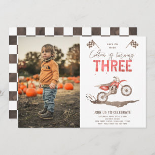 Invitation d'anniversaire trop rapide 3e anniver