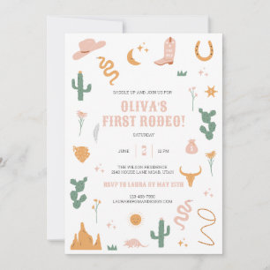 Invitation d'anniversaire Wild Western