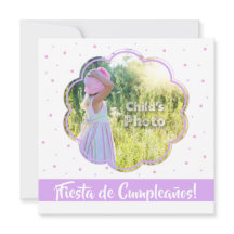 Invitation d'Anniversaires 5.25 » x 5.25 "