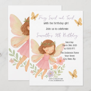 Invitation d'Anniversaires de enfants à thème poil