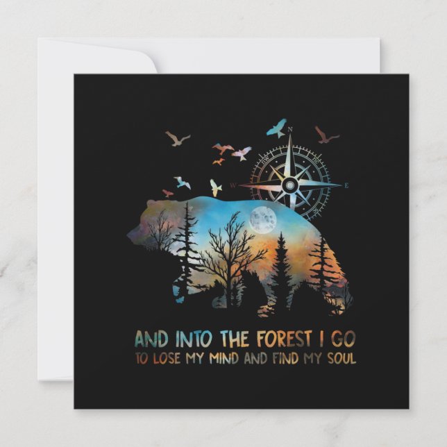 Invitation Dans La Forêt, J'Ai Perdu L'Esprit (Devant)