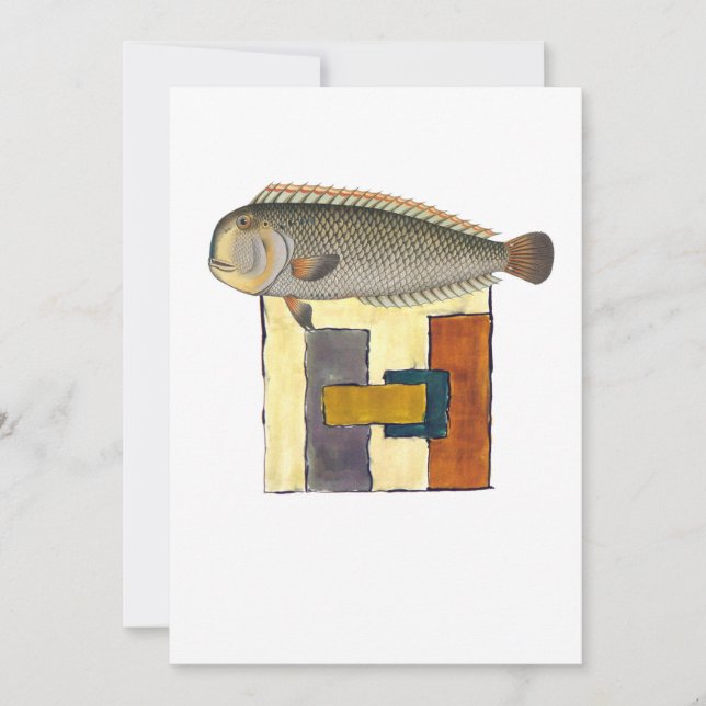 Invitation Dans la mer (Devant)