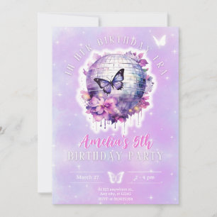 Invitation Dans son anniversaire anniversaire anniversaire in