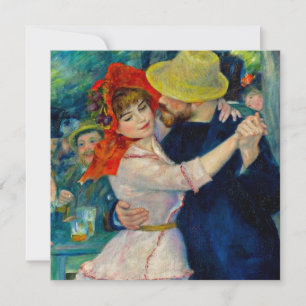 Invitation Danse à Bougival Pierre Renoir
