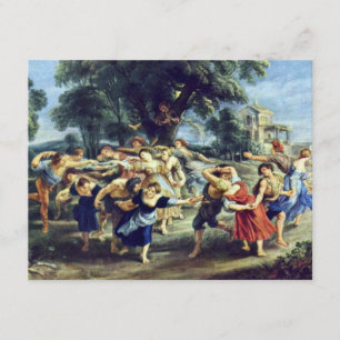 Invitation Danse de grange par Rubens Peter Paul (la