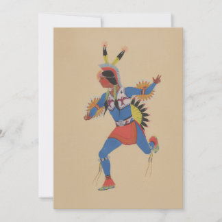 Invitation Danse de guerre (ou Le Coureur)