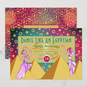 Invitation Danse EGYPTIENNE moderne Fête de musique TOUT ÉVÉN