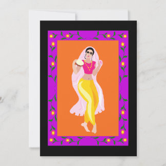 Invitation Danseuse du ventre